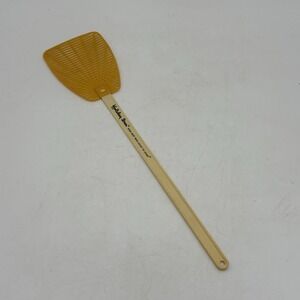 Vintage Holiday Inn Fly Swatter Yellow Plastic 16" Promo Advertising Hotel Motel